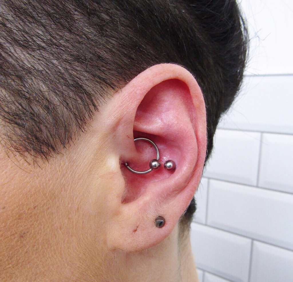 Conch Piercing The Ink Factory (1) | The Ink Factory