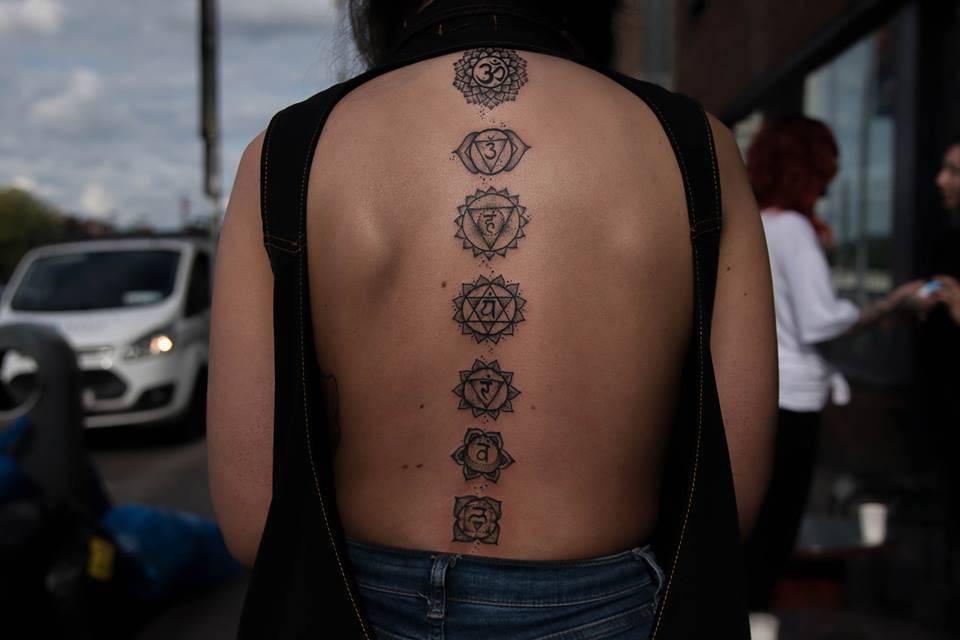 My first tattoo Om lotus mandala  Hand tattoos for guys Neck tattoos  women Om tattoo design