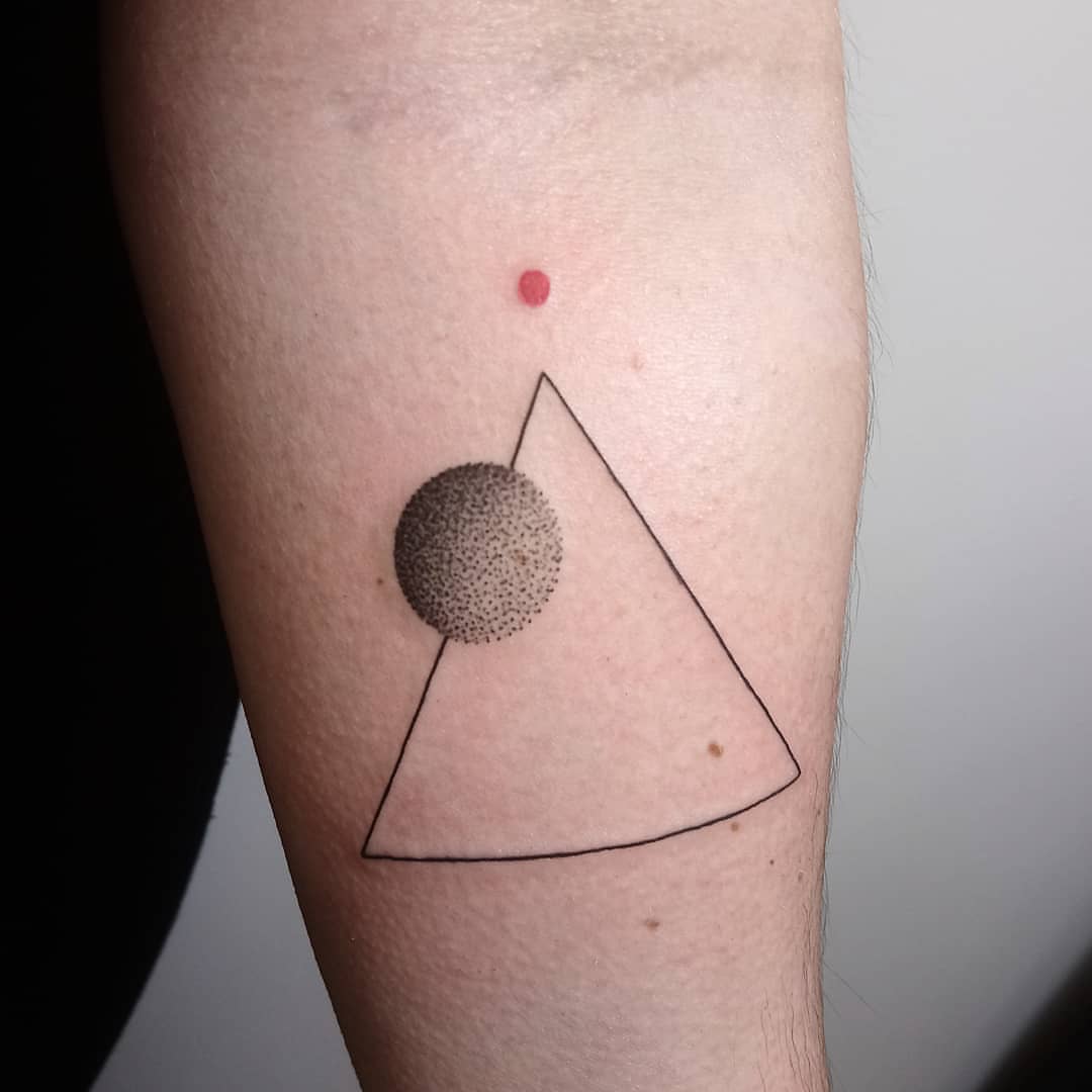 Small dots and circles mandala tattoo  Tattoogridnet