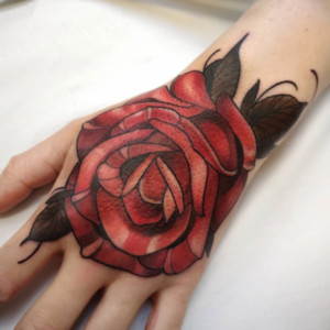 rose tattoo Ireland