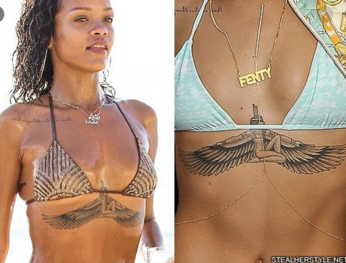 Buy Dragonfly Geometric Star Temporary Tattoo Underboob Sternum Chest Thigh  Mandala Women Kids Waterproof Fake Transfer Online in India - Etsy